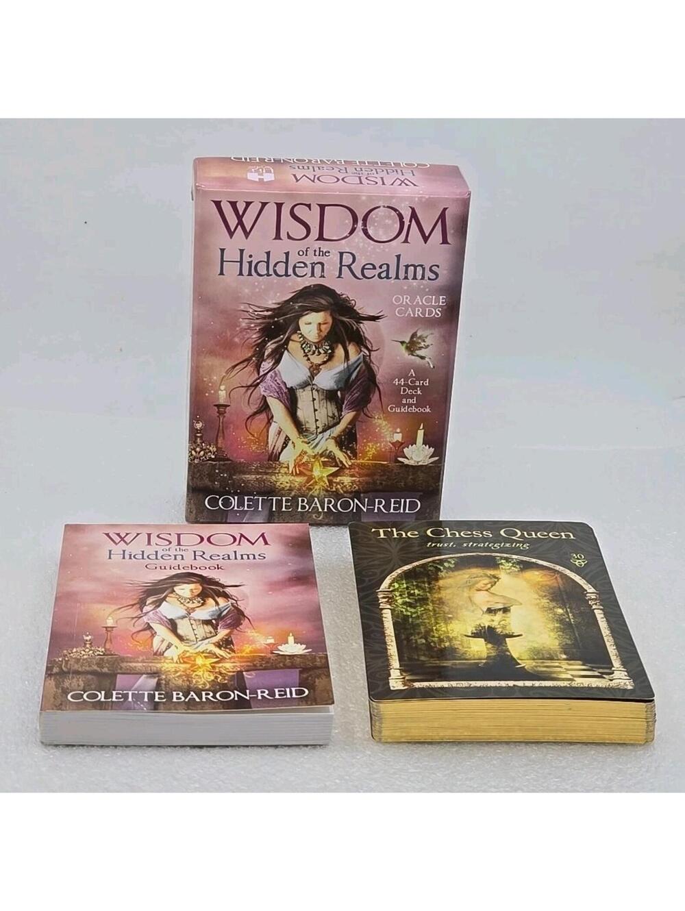 Wisdom of the Hidden Realms Oracle Cards: A 44-Card Deck & Guidebook Baron-Reid